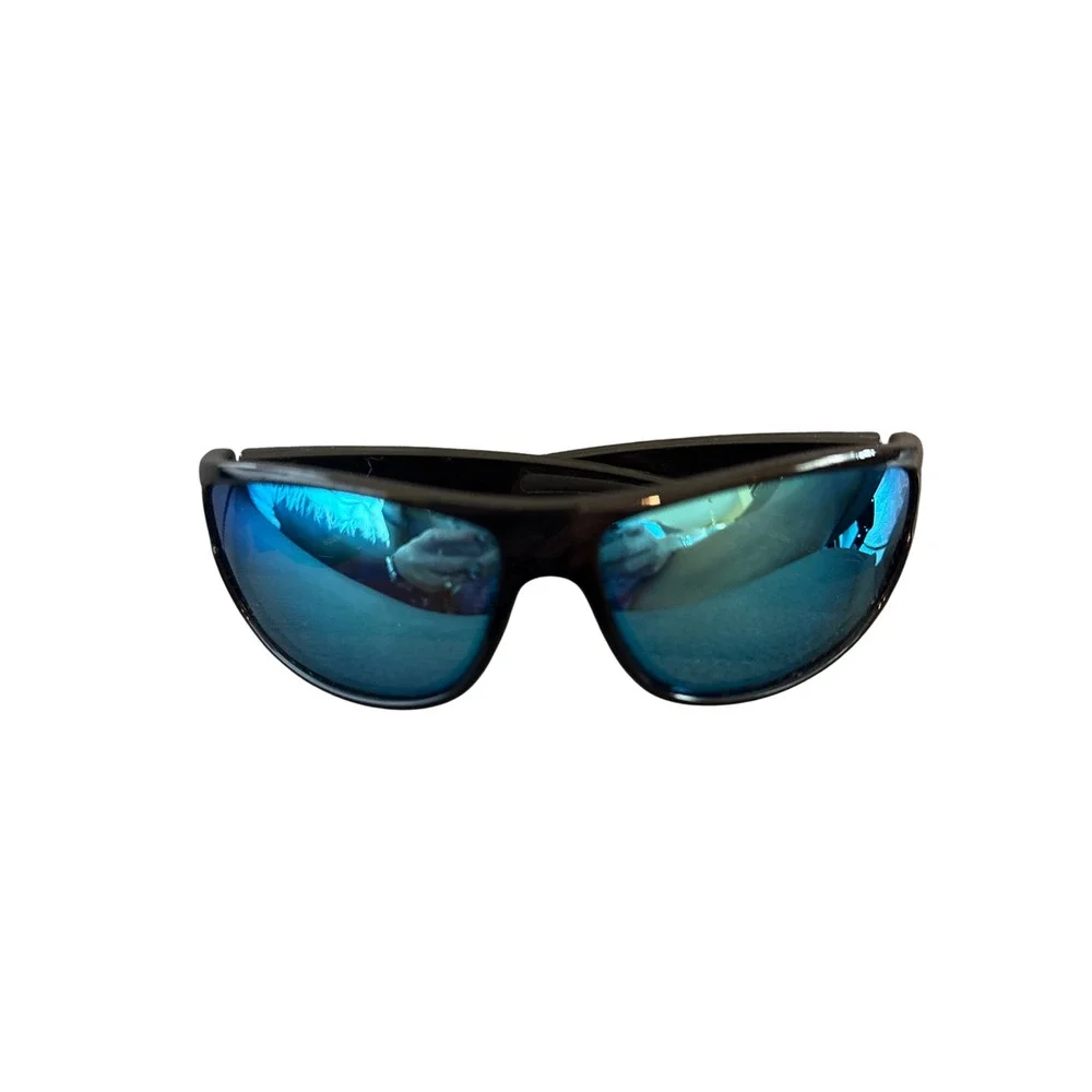 Seastriker Sunglasses Black Frame Blue‎ Mirrored Lens Bill Collector S225